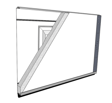 sandwich garage door