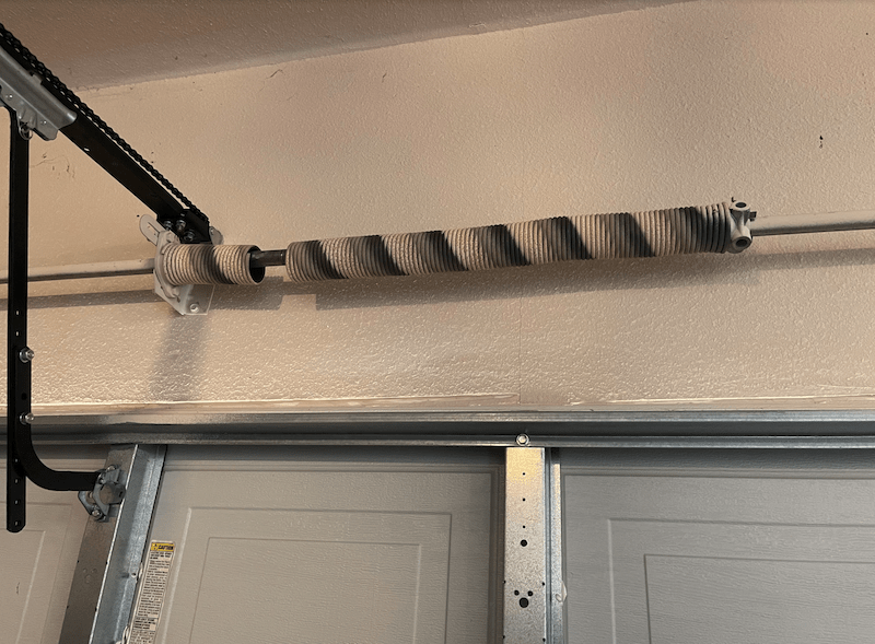 broken garage door springs Collinsville TX