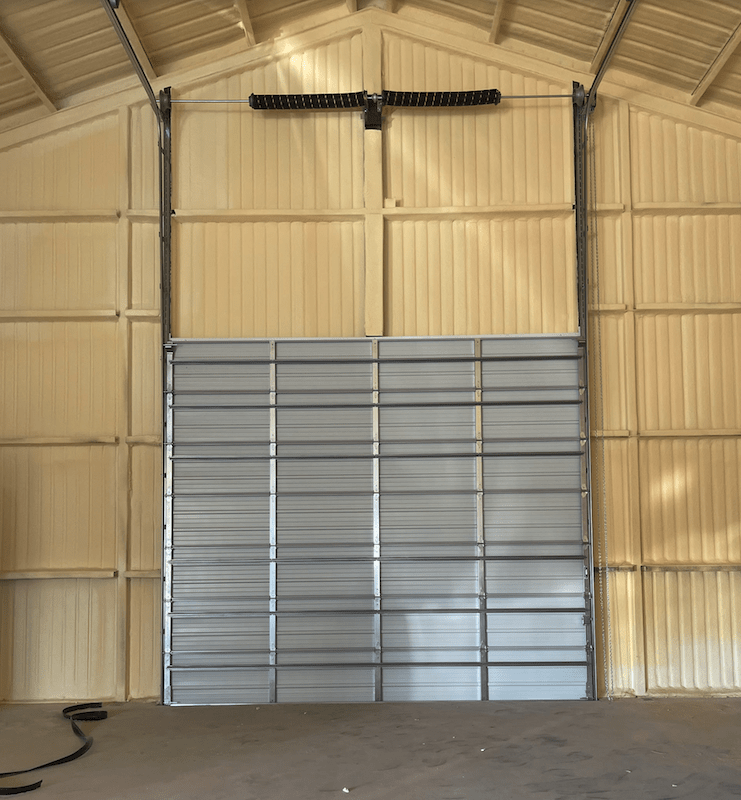 high lift garage door