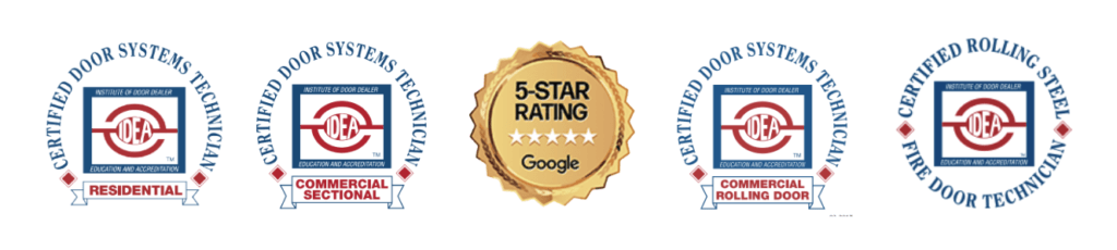 top rated garage door company near me
