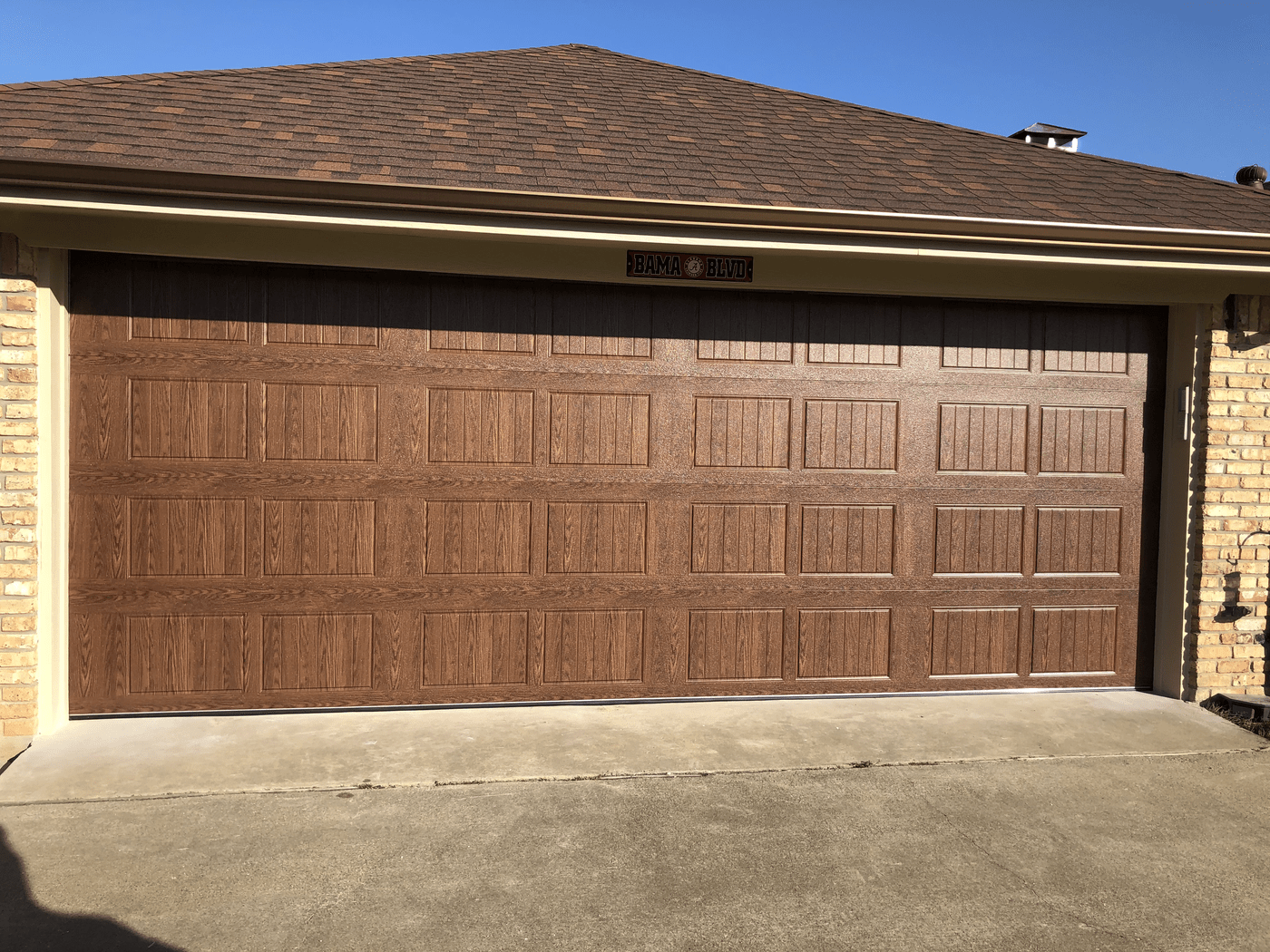 wood garage doors